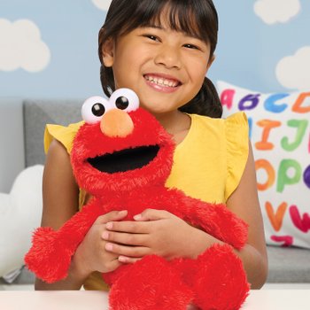 Sesame Street Tickle Me Elmo Interactive Plush Toy 37cm
