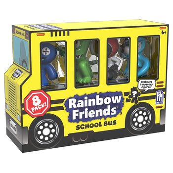 Rainbow Friends - Roblox Scolaire et 8 Figurines Série 2 - 6 cm