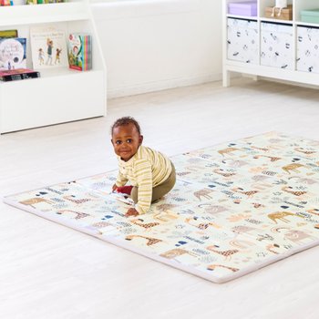 Tapis De Jeu Bébé En Mousse EVA – Alphabet Et Chiffres, 26 Carreaux 12x12 Cm, Coloré