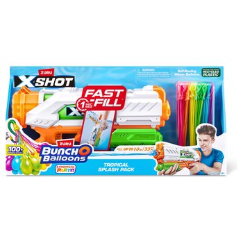 XSHOT Water x Bunch O Balloons by ZURU Tropical Splash Pack