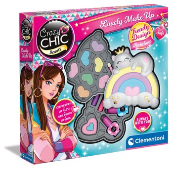 Clementoni - Crazy Chic Palette de Maquillage Arc-En-Ciel