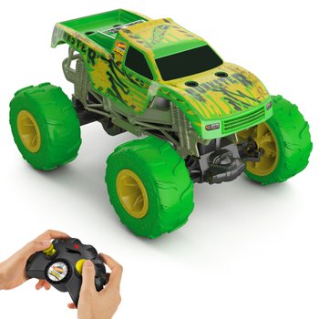 Hot Wheels - Monster Trucks 1/15 Voiture Télécommandée Gunkster RC Phosphorescente