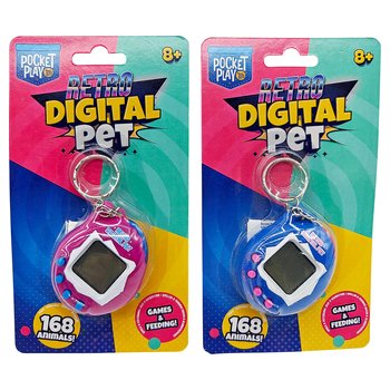 Pocket Play Retro Digital Pet sortiert