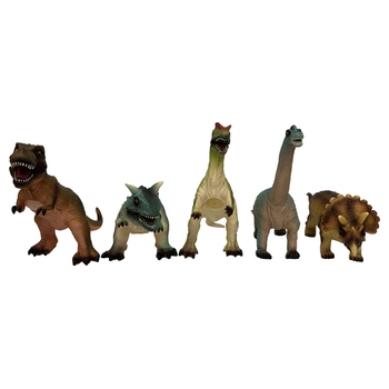Zachte Dinosaurus Figuren 15 cm assorti