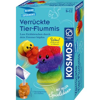 KOSMOS Mitbringexperimente Verrückte Tier-Flummis