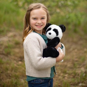 World's Softest Plush - Peluche Panda 40 cm