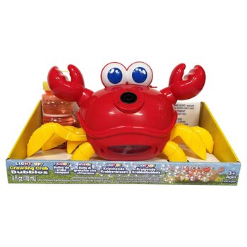 Light-Up Crawling Crab Bubble Machine