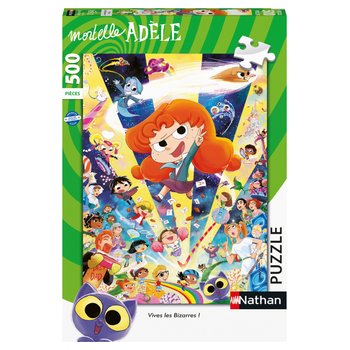 Mortelle Adèle - Puzzle Vives les Bizarres 500 Pièces