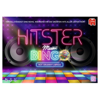 Jumbo Hitster Bingo Musik-Kartenspiel