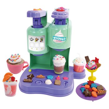 Dough Tubs Playset Ice Cream and Coffee Machine