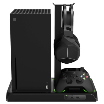 iMP Tech Xbox Series X|S DLX+LED Multi-Function Charge Stand with 2 Battery Packs