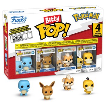 Funko Bitty POP! Figuren Pokémon Schiggy 4er Set