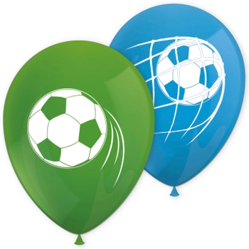 Voetbal Ballonnen 8 stuks