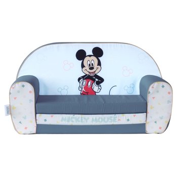Disney Micky Maus Kindersofa mit Schlaffunktion Hello Mickey blau