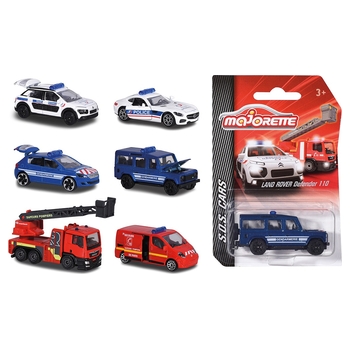 Majorette - S.O.S Véhicule 1/64 - Modèle Aléatoire
