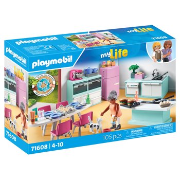 PLAYMOBIL my Life 71608 Küche mit Essplatz
