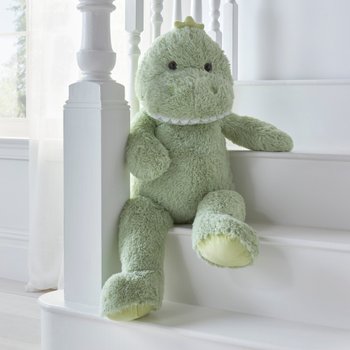 Peluche Fuzzy le Dinosaure Vert 95 cm
