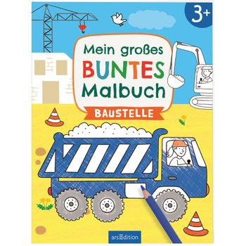 Großes buntes Malbuch sortiert