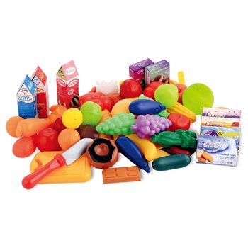 Kitchen Corner Play Food Set 90 Pieces