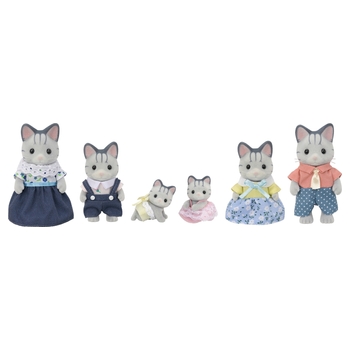 Sylvanian Families Fisher Cat Family