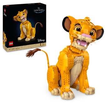 LEGO Disney 43247 The Lion King Young Simba the Lion King Set for Adults
