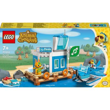 LEGO Animal Crossing 77051 Vlieg met Dodo Airlines