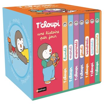 T'choupi - Ma Petite Bibliothèque 7 Livres