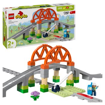 LEGO DUPLO 10426 Eisenbahnbrücke und Schienen Erweiterungsset