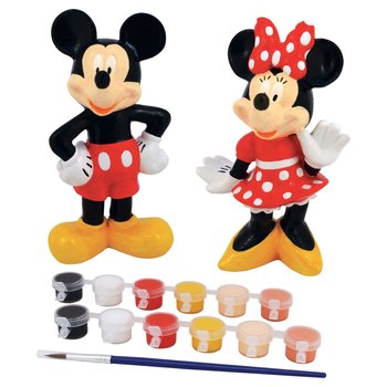 Paint Your Own - Disney Figurines Mickey et Minnie à Peindre