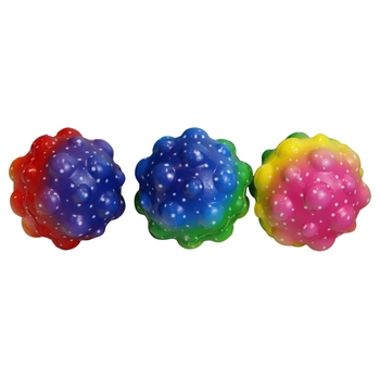 Balle Rebondissante Texturée 7 cm - Modèle Aléatoire