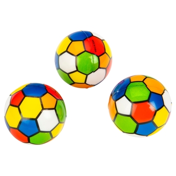 Balle Rebondissante Multicolore 6,3 cm - Modèle Aléatoire