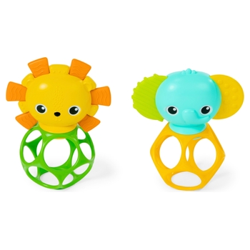 Bright Starts Oball Soother Pals Beißring 2er Pack