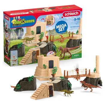 schleich DINOSAURS 42656 Dino Tempel-Eroberung Mega-Set