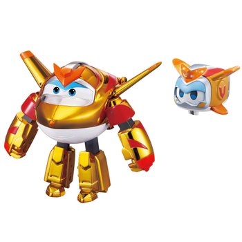 Super Wings Transforming Golden Boy met Pet