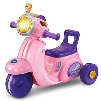 VTech 2 in 1 Loopscooter roze