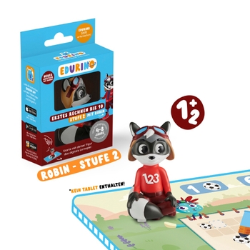 Edurino Lernfigur Robin Stufe 2 Erstes Rechnen bis 10