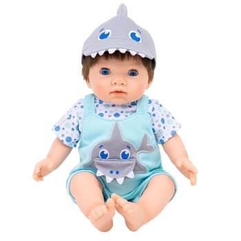 Tiny Treasures Baby Doll Clothes Jawsome Shark Outfit 44cm