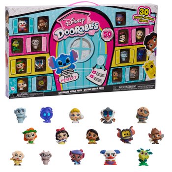 Disney Doorables - Coffret 30 Figurines Pixel Perfect Ultimate Mega Peek