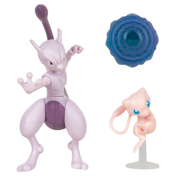 Pokémon Battle Figures 2 Pack Mew and Mewtwo