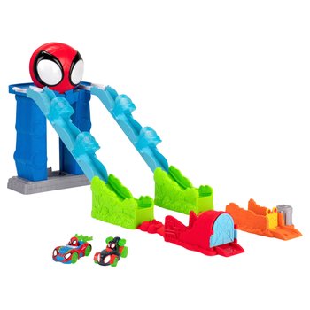 Marvel Spidey und seine Super-Freunde Mega Jump HQ Track Doppelbahnstrecke 99 cm