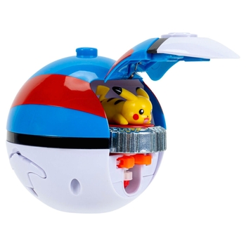 Pokémon Battle Spinner Set Pikachu und Superball