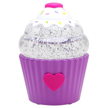 Pocket Play Cosmic Glow Cupcake Glitter Lamp