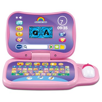 VTech Game & Leer Laptop roze
