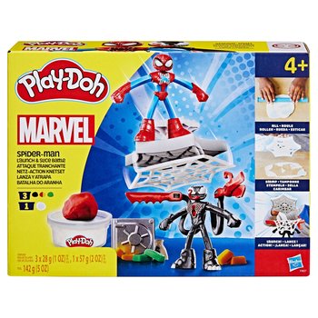 Coffret Play-Doh Marvel Super-héros - Captain America, Spider-Man, Black Panther - 170g