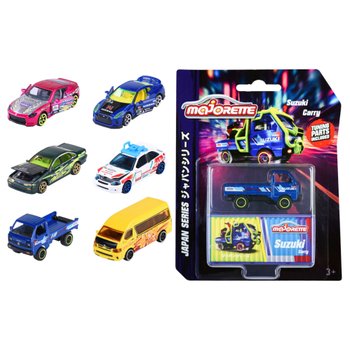 Majorette - Japan Series Véhicule 1/64  - Modèle Aléatoire