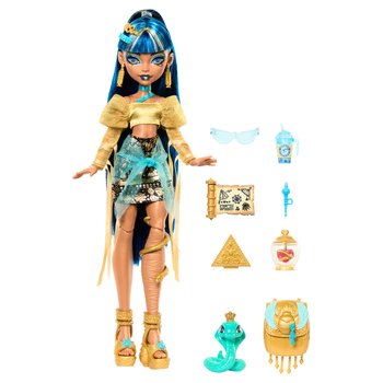 Monster High - Poupée Cleo De Nile avec Animal de Compagnie