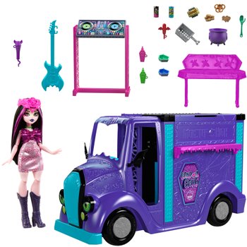 Monster High - Monster Fest - Fangtastic Food Truck 2-en-1 et Draculaura