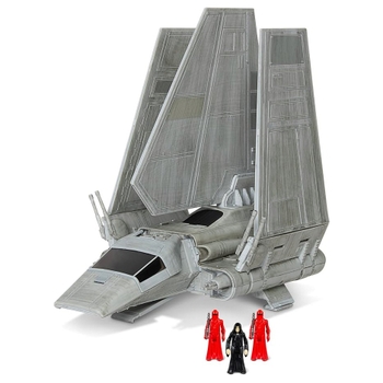 Star Wars Micro Galaxy Squadron Raumschiff Imperial Shuttle mit Figuren Serie 4