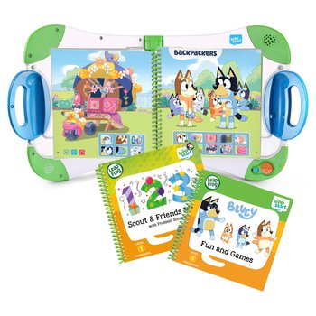 LeapFrog LeapStart Bluey Interactive Learning System Bundle