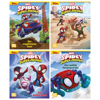 Marvel Spidey und seine Super-Freunde Mini Bücher sortiert